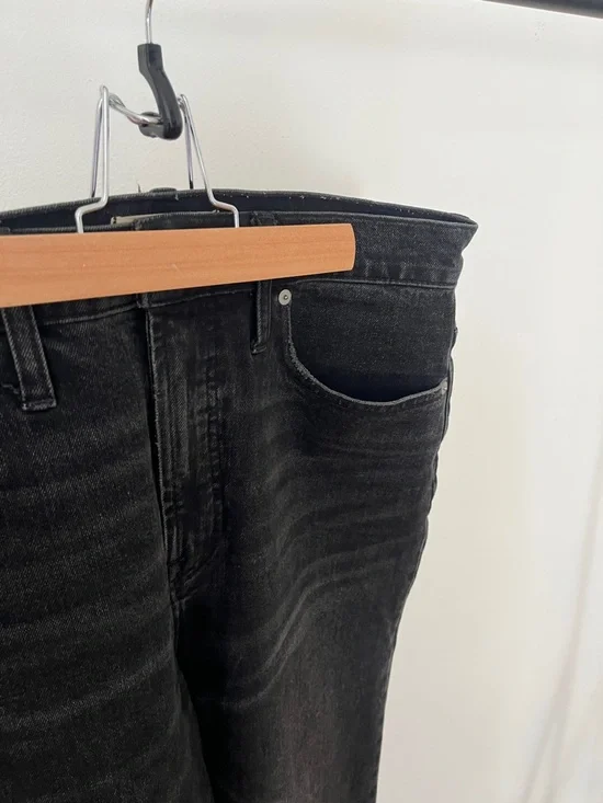 Madewell Perfect Vintage Jean Size 30 Black Denim - Picture 3 of 7